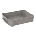 Tour tissée 4 tiroirs gris foncé - Brightroom™ : Organiseur de rangement en plastique, tiroirs utilitaires portables, rangement universel