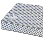Matelas de lit de bébé et de tout-petit double face Simmons Kids – Radiant Sky : Ferme, mousse haute densité, housse imperméable, 3,8 kg