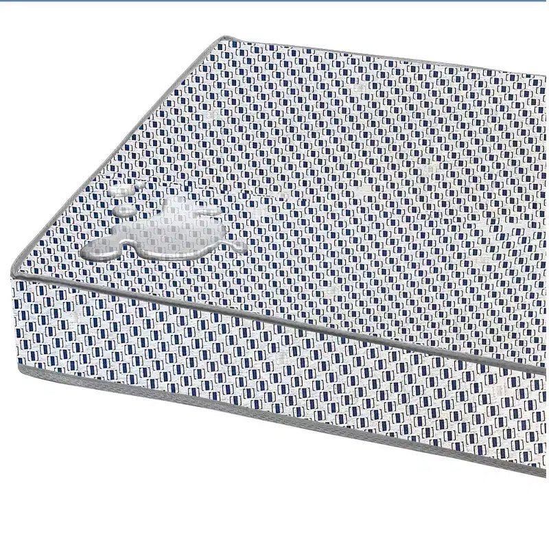 Matelas de lit de bébé et de tout-petit double face Simmons Kids – Radiant Sky : Ferme, mousse haute densité, housse imperméable, 3,8 kg