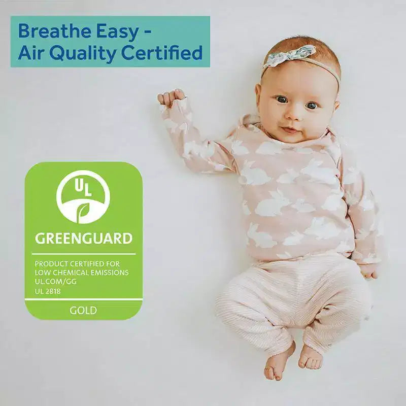 Matelas de berceau et matelas pour tout-petit Sealy Airial respirant à 2 étapes