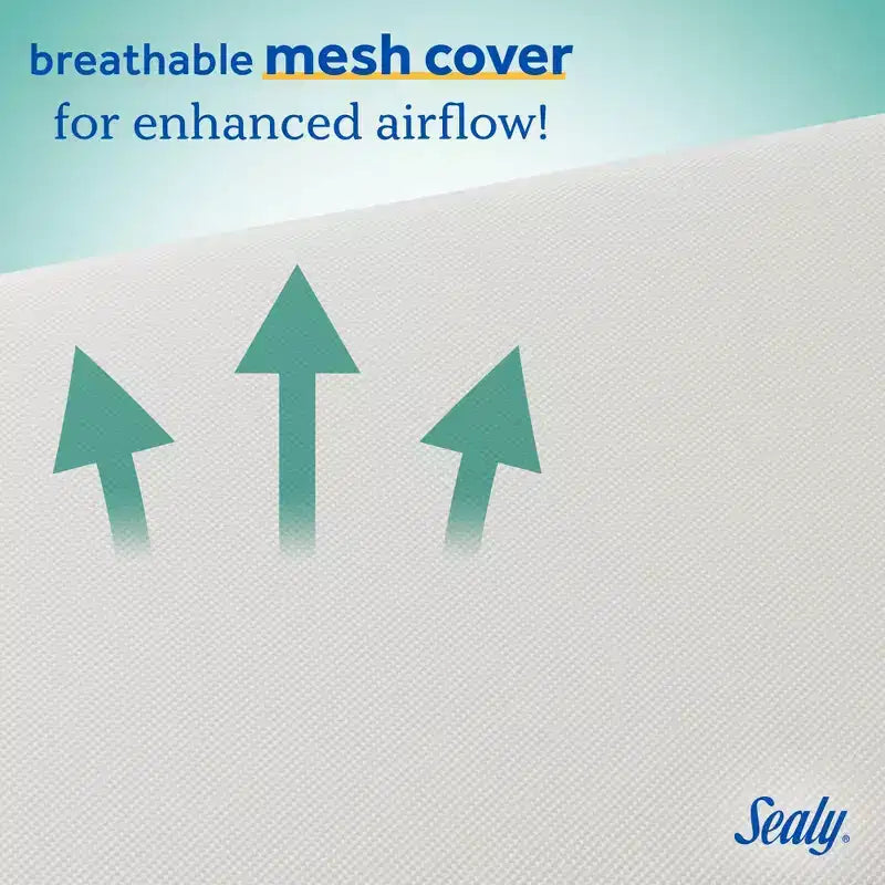 Matelas de berceau et matelas pour tout-petit Sealy Airial respirant à 2 étapes