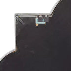 Miroir Mural Quadrilobe en Aluminium Gris - Olivia & May