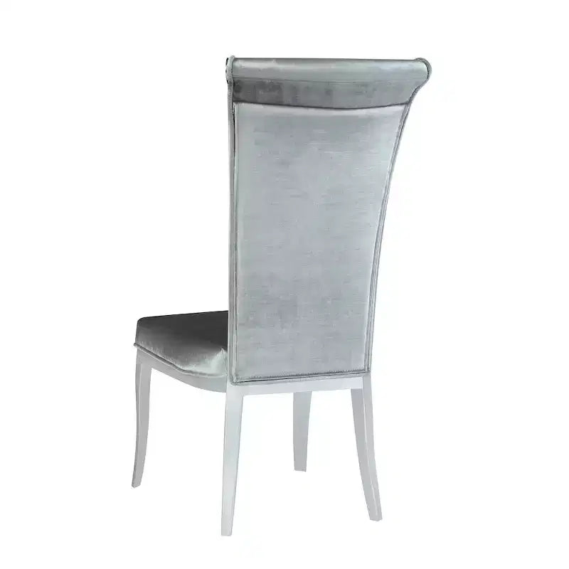 Chintaly Imports, Chaise d'appoint moderne à dossier haut et roulant