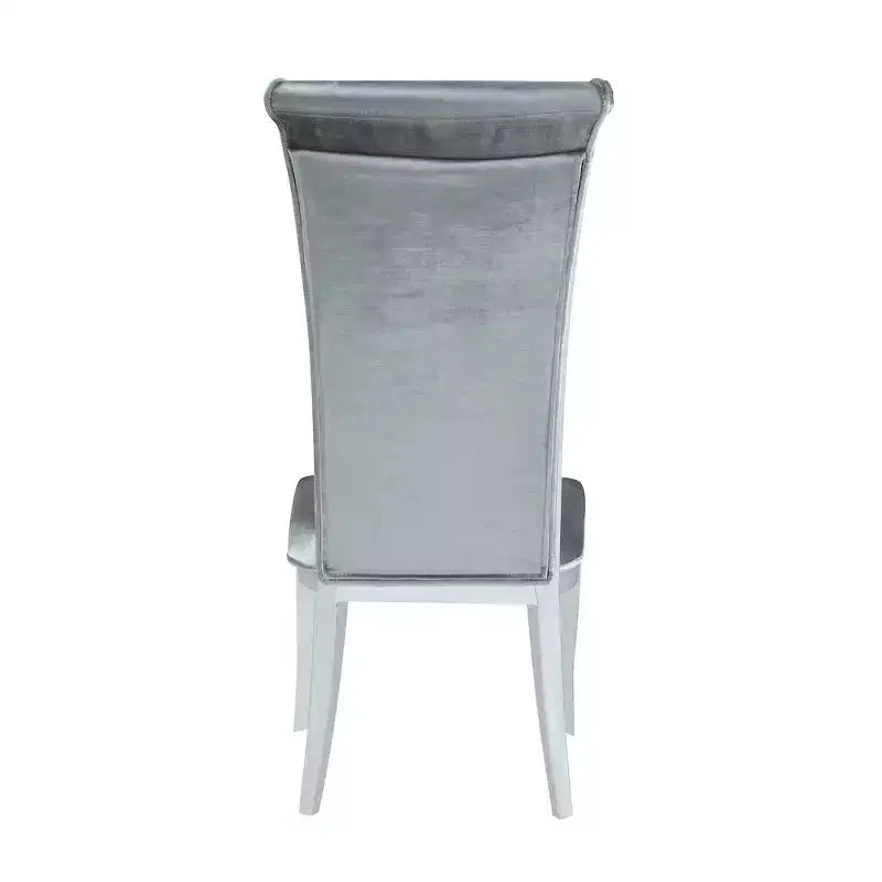 Chintaly Imports, Chaise d'appoint moderne à dossier haut et roulant