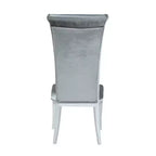 Chintaly Imports, Chaise d'appoint moderne à dossier haut et roulant