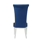 Chintaly Imports, Chaise d'appoint moderne à dossier haut et roulant