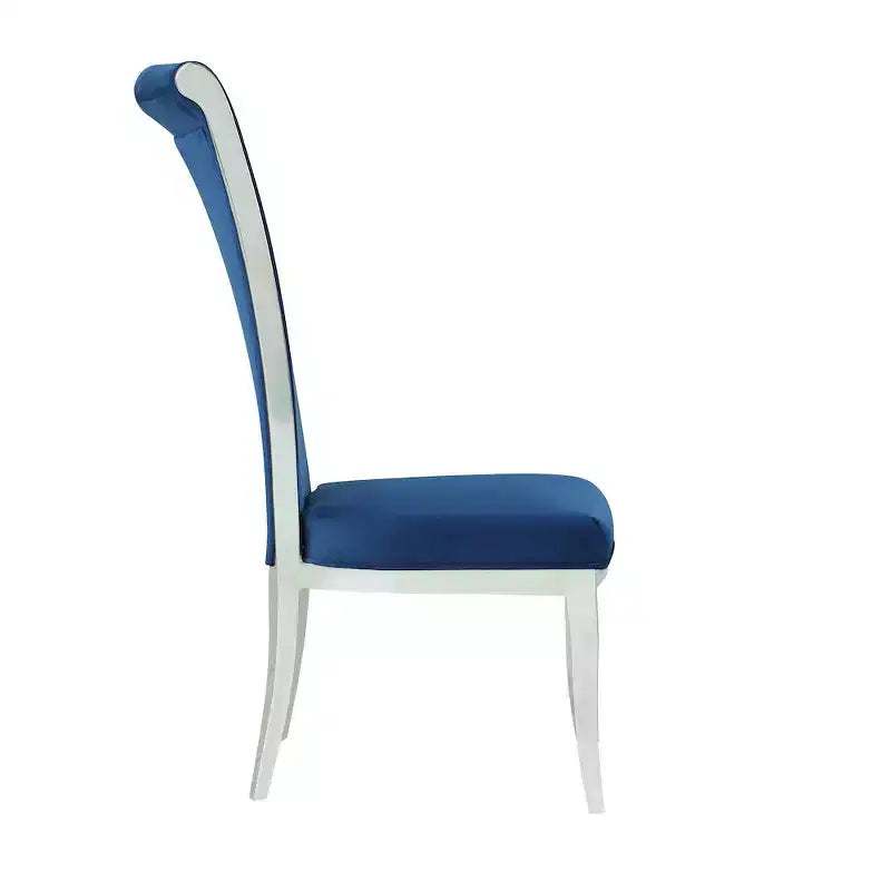 Chintaly Imports, Chaise d'appoint moderne à dossier haut et roulant