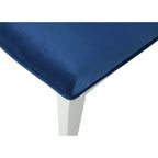 Chintaly Imports, Chaise d'appoint moderne à dossier haut et roulant