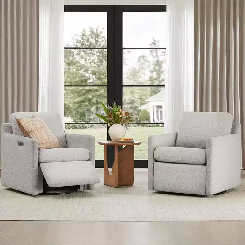 Fauteuil inclinable électrique mural pivotant Spruce & Spring avec repose-pieds électrique
