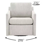 Fauteuil inclinable électrique mural pivotant Spruce & Spring avec repose-pieds électrique