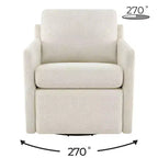 Fauteuil inclinable électrique mural pivotant Spruce & Spring avec repose-pieds électrique