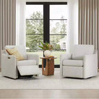 Fauteuil inclinable électrique mural pivotant Spruce & Spring avec repose-pieds électrique