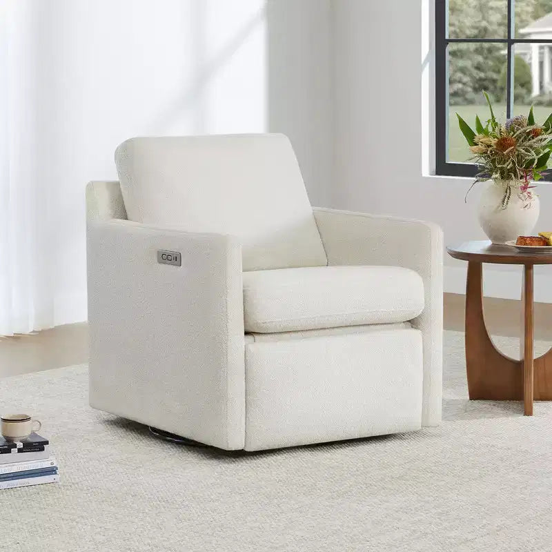 Fauteuil inclinable électrique mural pivotant Spruce & Spring avec repose-pieds électrique