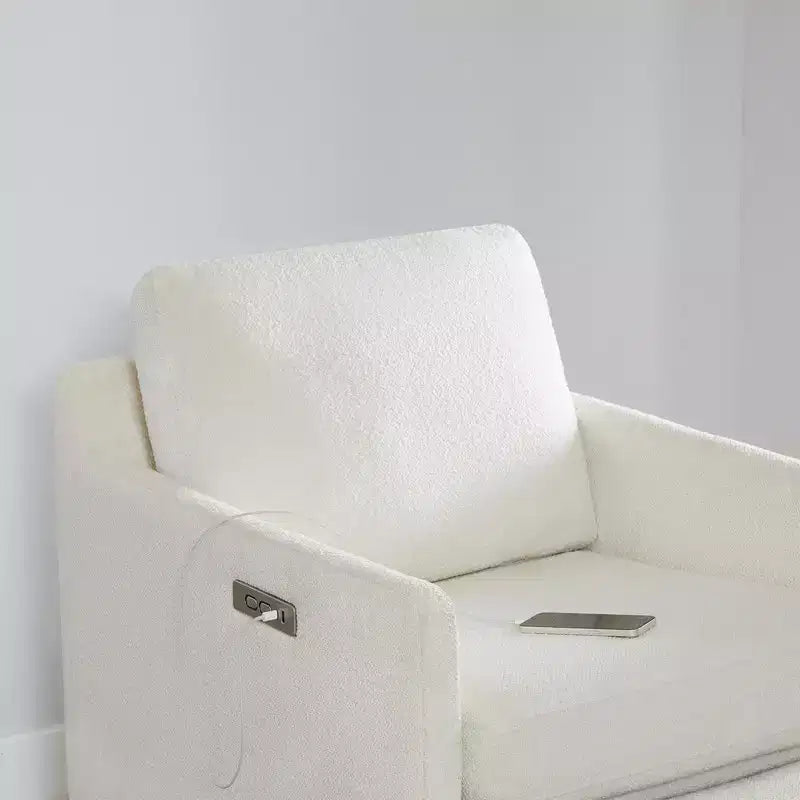 Fauteuil inclinable électrique mural pivotant Spruce & Spring avec repose-pieds électrique