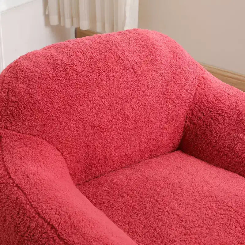 Canapé-poire confortable Okak avec accoudoirs, fauteuil-poire doux avec mousse à mémoire de forme, canapé futon capitonné pour salon, chambre à coucher