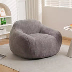 Canapé-poire confortable Okak avec accoudoirs, fauteuil-poire doux avec mousse à mémoire de forme, canapé futon capitonné pour salon, chambre à coucher