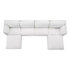 Canapé modulaire sectionnel 5 pièces Spruce & Spring Cream pour salon