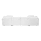 Canapé modulaire sectionnel 5 pièces Spruce & Spring Cream pour salon