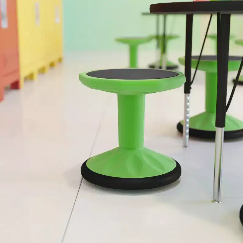 Flash Furniture Lucas Tabouret actif flexible à hauteur fixe pour enfant pour la salle de classe et la maison avec base antidérapante
