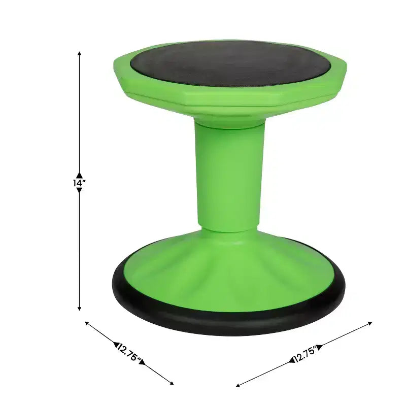 Flash Furniture Lucas Tabouret actif flexible à hauteur fixe pour enfant pour la salle de classe et la maison avec base antidérapante