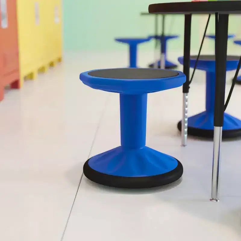 Flash Furniture Lucas Tabouret actif flexible à hauteur fixe pour enfant pour la salle de classe et la maison avec base antidérapante