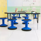 Flash Furniture Lucas Tabouret actif flexible à hauteur fixe pour enfant pour la salle de classe et la maison avec base antidérapante