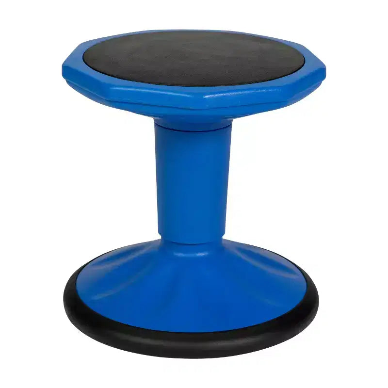 Flash Furniture Lucas Fixed Height Kids Flexible Active Stool for Classroom and Home with Non-Skid Bottom