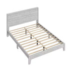 Lit de luxe Galano Queen Payne avec tête de lit Chêne gris poussiéreux