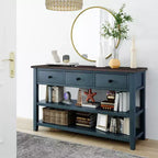 Console GDFStudio Peggy 50 avec tiroirs et étagères ouvertes