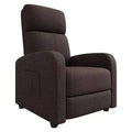 Garvee Lazy Recliner Single Sofa Seat, Adjustable from 90 to 150 ,Enhanced with Side Pocket, Wide Arms & Padded Seat