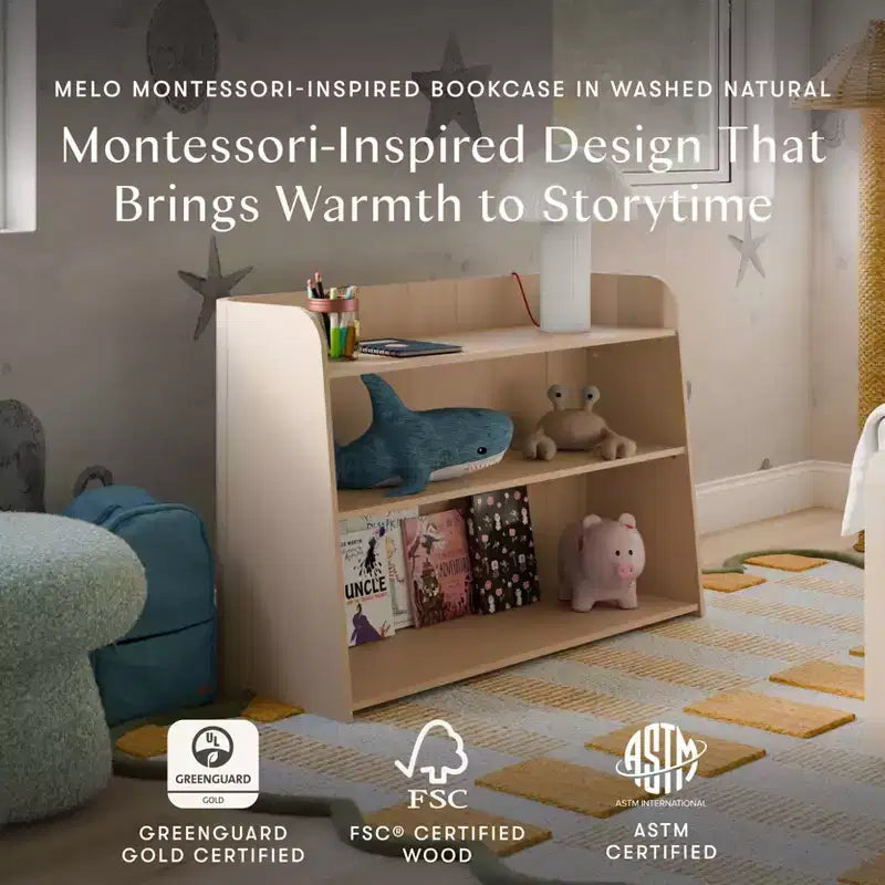 Bibliothèque d'inspiration Montessori Melo de Babyletto