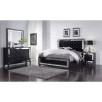 Miroir blanc HomeStock avec cadre LED - Accent de chambre luxueux et moderne avec détails chromés