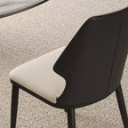 Lot de 2 chaises de salle à manger, chaises de dîner rembourrées, chaises sans accoudoirs, chaises d'appoint - Modernluxe