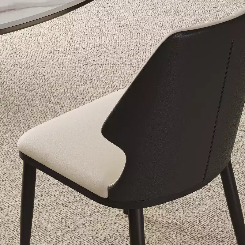 Lot de 2 chaises de salle à manger, chaises de dîner rembourrées, chaises sans accoudoirs, chaises d'appoint - Modernluxe