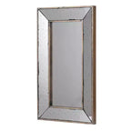 Miroir mural rectangulaire MAYEERTY 16,5x24 pour salon ou salle à manger