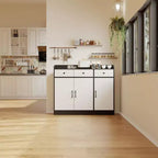 Meuble buffet de bar à café moderne, pour salon, meuble de rangement de cuisine en bois avec étagère réglable pour entrée,