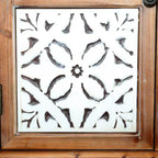 Buffet de rangement GDFStudio Patel en bois de sapin rustique de 150 cm avec 3 tiroirs