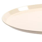 Table d'appoint élégante en forme de lanterne Okak avec cadre en métal, petite table ronde avec piédestal, table d'appoint pour salon, petits espaces