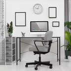 Sorbus Commode Étroite à 4 Tiroirs – avec Cadre en Acier, Plateau en Bois et Bacs en Tissu Faciles à Tirer pour Petits Espaces, Placards, Chambres, Salles de Bain et Buanderies