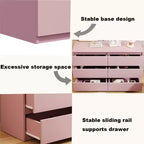 Commode à 6 tiroirsRangements pour chambre de bébé et d'enfant, Essentiels pour chambre de bébé, Rangement de chambre d'enfant, Commode de chambre durable