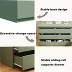 Commode à 6 tiroirsRangements pour chambre de bébé et d'enfant, Essentiels pour chambre de bébé, Rangement de chambre d'enfant, Commode de chambre durable