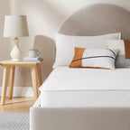 Matelas Okak mi-ferme pour lit simple/double avec ressorts Bonnell, Matelas au confort durable et au soutien uniforme, Matelas pour enfants et adultes
