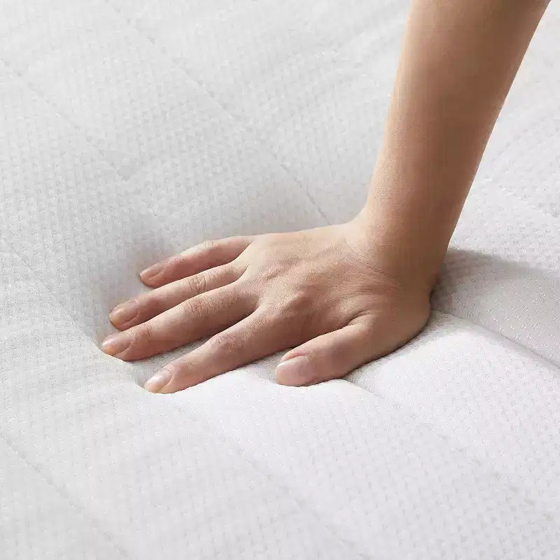 Matelas Okak mi-ferme pour lit simple/double avec ressorts Bonnell, Matelas au confort durable et au soutien uniforme, Matelas pour enfants et adultes
