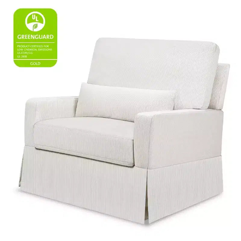 Fauteuil pivotant et planeur confortable Crawford Pillowback « Namesake »