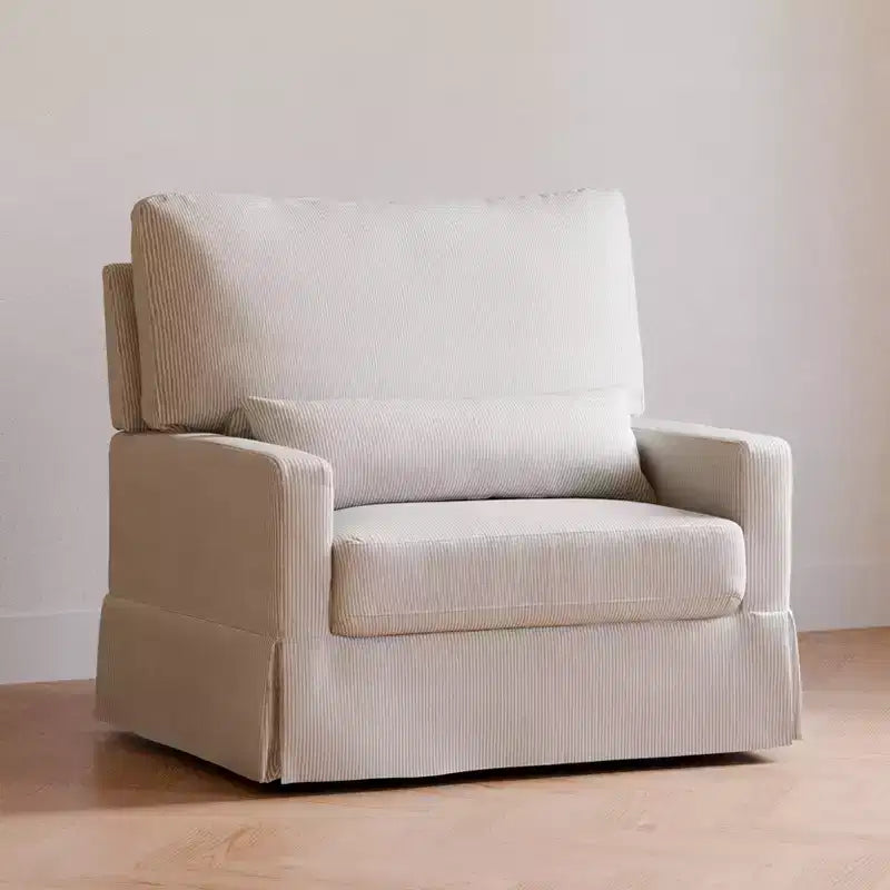 Fauteuil pivotant et planeur confortable Crawford Pillowback « Namesake »
