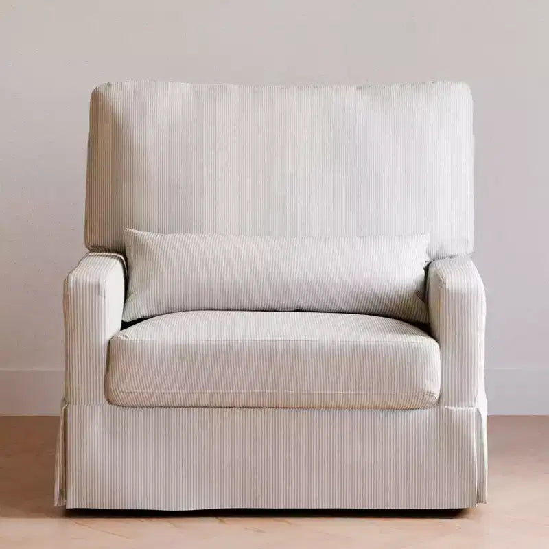 Fauteuil pivotant et planeur confortable Crawford Pillowback « Namesake »