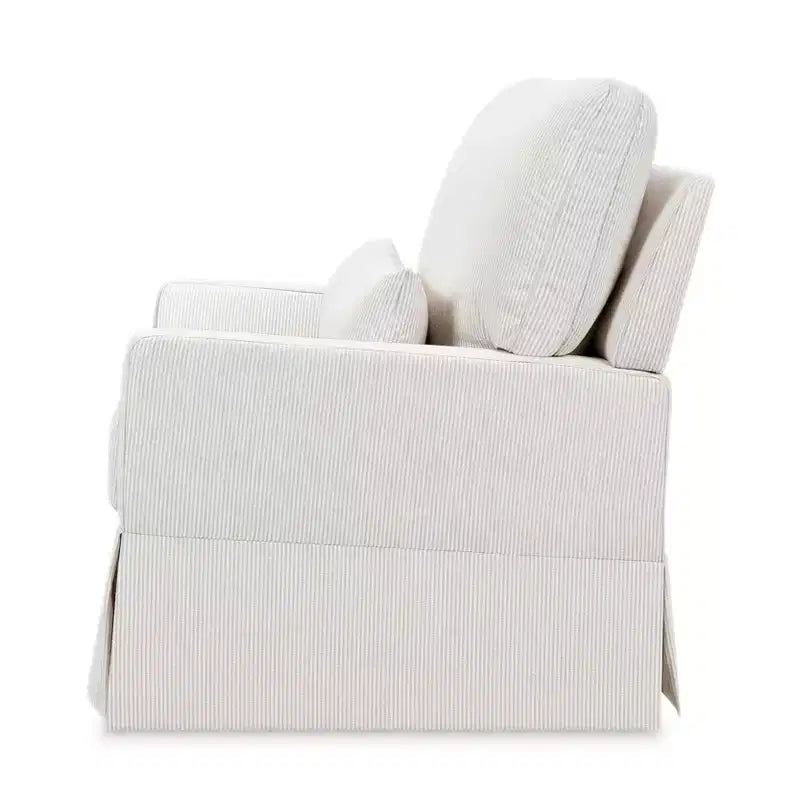 Fauteuil pivotant et planeur confortable Crawford Pillowback « Namesake »