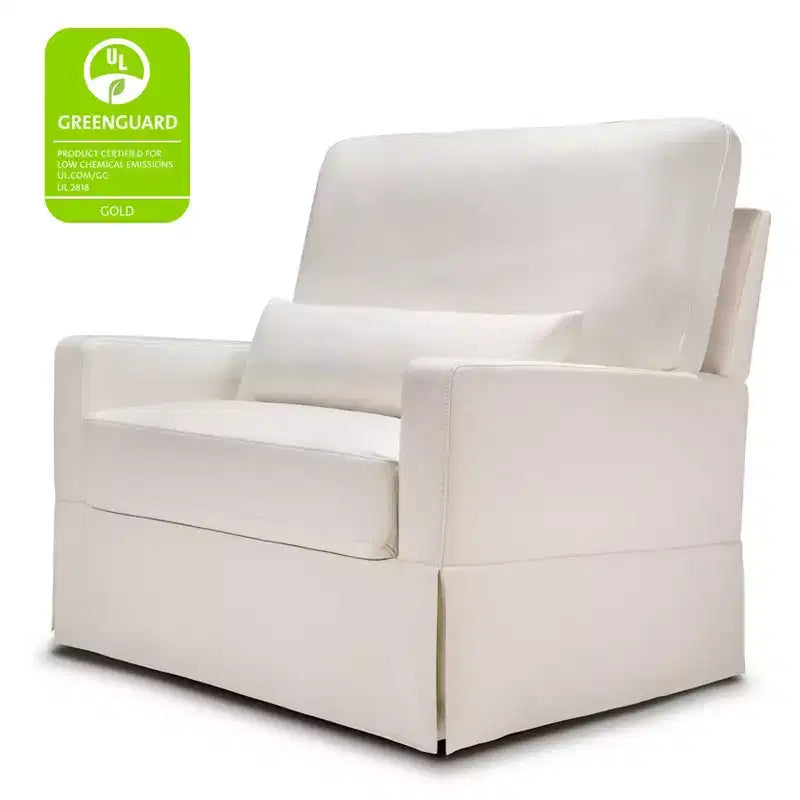 Fauteuil pivotant et planeur confortable Crawford Pillowback « Namesake »