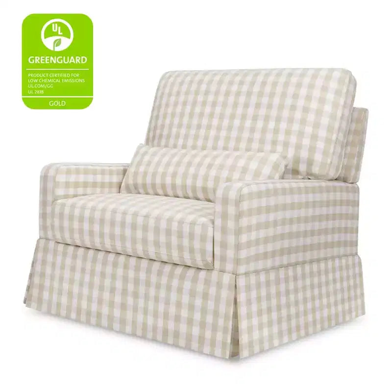 Fauteuil pivotant et planeur confortable Crawford Pillowback « Namesake »