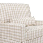 Fauteuil pivotant et planeur confortable Crawford Pillowback « Namesake »